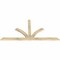 Ekena Millwork Richland Rough Sawn Timber Gable Bracket, Douglas Fir, 84"W x 42"H x 2"D x 4"F, 12/12 Pitch GBW084X42X0204RIC00RDF - alternate 5